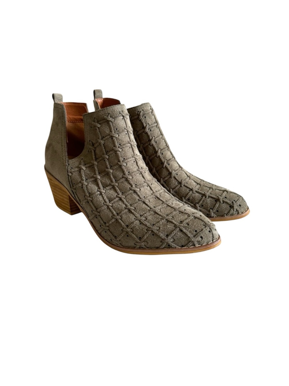 Mi.iM Boots LAVIN Textured Chelsea Pull On Ankle Booties